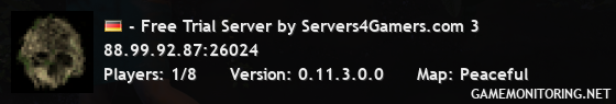 - Free Trial Server by Servers4Gamers.com 3