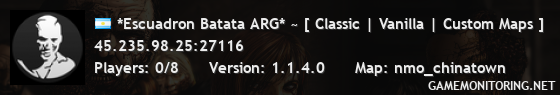 *Escuadron Batata ARG* ~ [ Classic | Vanilla | Custom Maps ]