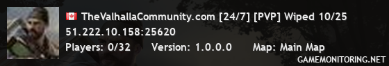 TheValhallaCommunity.com [24/7] [PVP] Wiped 10/25