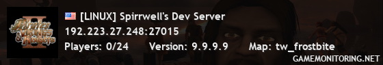 [LINUX] Spirrwell's Dev Server