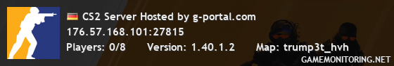 CS2 Server Hosted by g-portal.com