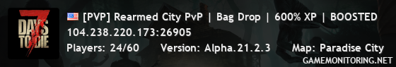 [PvP] Rearmed City PvP | Bag Drop Server