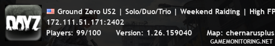 Ground Zero US2 | Solo/Duo/Trio | Weekend Raiding | High FPS