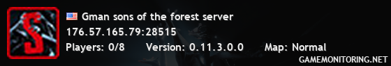 Gman sons of the forest server