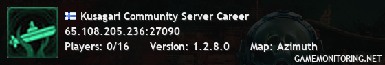 Kusagari Community Server Career