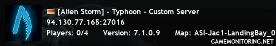 [Alien Storm] - Typhoon - Custom Server