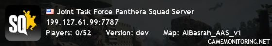 Joint Task Force Panthera Squad Server