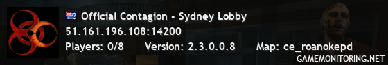 Official Contagion - Sydney Lobby