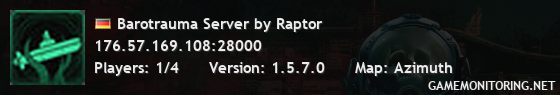 Barotrauma Server by Raptor