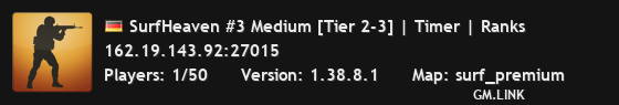 SurfHeaven #3 Medium [Tier 2-3] | Timer | Ranks