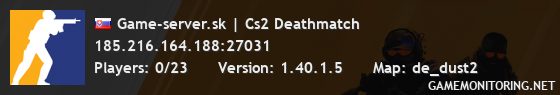 Game-server.sk | Cs2 Deathmatch