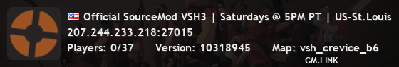 Official SourceMod VSH3 | Saturdays @ 5PM PT | US-St.Louis