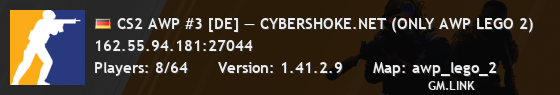 CS2 AWP #3 [DE] — CYBERSHOKE.NET (ONLY AWP LEGO 2)