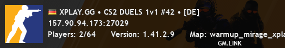 XPLAY.GG • CS2 DUELS 1v1 #42 • [DE]