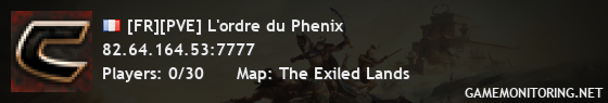 [FR][PVE] L'ordre du Phenix