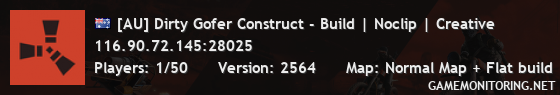 [AU] Dirty Gofer Construct - Build | Noclip | Creative