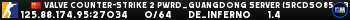 Valve Counter-Strike 2 pwrd_guangdong Server (srcds085.234.20)