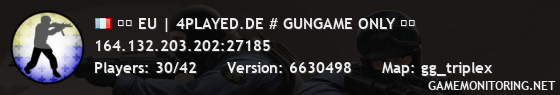 ❱❱ EU | 4PLAYED.DE # GUNGAME ONLY ❰❰