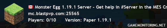 Monster Egg 1.19.1 Server - Get help in #Server in the MES Creators Discord