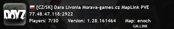 [CZ/SK] Dara Livonia Morava-games.cz MapLink PVE