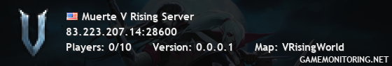 Muerte V Rising Server