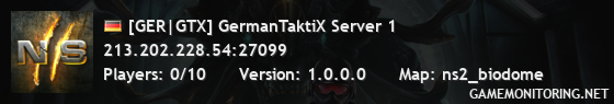 [GER|GTX] GermanTaktiX Server 1