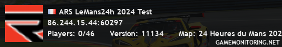 ARS LeMans24h 2024 Test