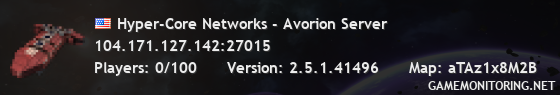Hyper-Core Networks - Avorion Server