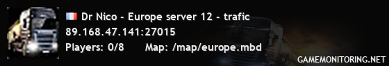 Dr Nico - Europe server 12 - with trafic