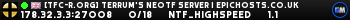 [TFC-R.org] Terrum's NeoTF Server | epichosts.co.uk