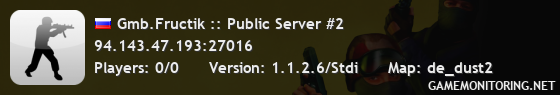Gmb.Fructik :: Public Server #2