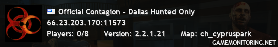 Official Contagion - Dallas Hunted Only