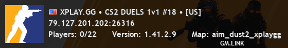 XPLAY.GG • CS2 DUELS 1v1 #18 • [US]