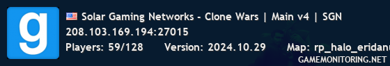 Solar Gaming Networks - Clone Wars | Main v4 | SGN