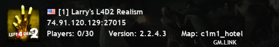 [1] Larry's L4D2 Realism