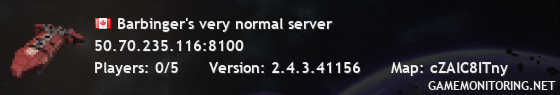 Barbinger's very normal server