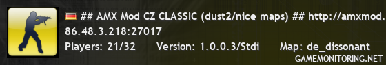 ## AMX Mod CZ CLASSIC (dust2/nice maps) ## http://amxmod.net
