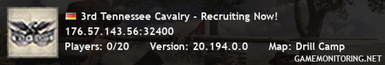 3rd Tennessee Cavalry - Recruiting Now!