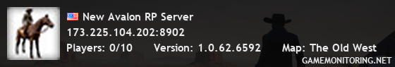 New Avalon RP Server