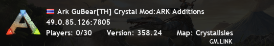 Ark GuBear[TH] Crystal Mod:ARK Additions