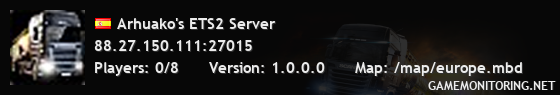 Arhuako's ETS2 server