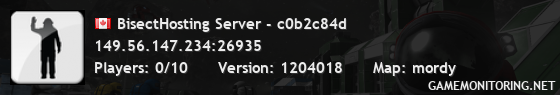 BisectHosting Server - c0b2c84d