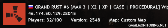 GRAND RUST #6 [MAX 3 | X2 | XP | CASE | PROCEDURAL] Wipe 13.05