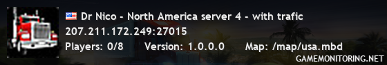 Dr Nico - North America server 4 - with trafic