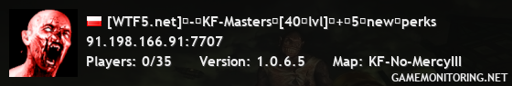 [WTF5.net]�-�KF-Masters�[40�lvl]�+�5�new�perks