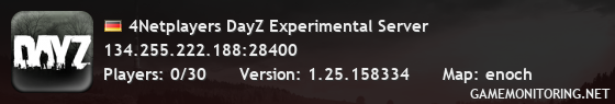 4Netplayers DayZ Experimental Server