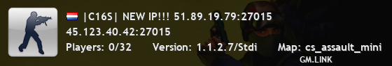 |C16S| NEW IP!!! 51.89.19.79:27015