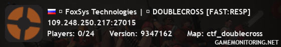 ★ FoxSys Technologies | ► DOUBLECROSS [FAST:RESP]