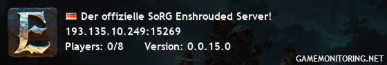 Der offizielle SoRG Enshrouded Server!