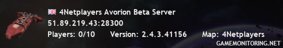 4Netplayers Avorion Beta Server
